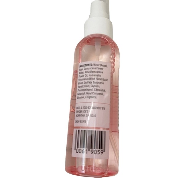 Trader Joe’s Rose Water Facial Toner 4 Fl Oz Hydrate and Refresh - Picture 3 of 8